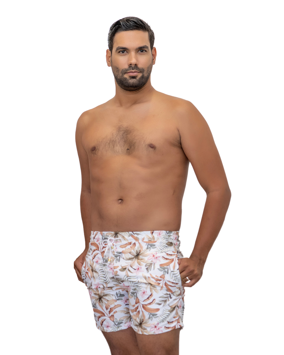 Amazonian Mid Length Men Swim Shorts Salitre Swimwear