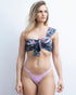 Midnight Garden One Shoulder High Cut Pastel Bikini