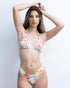 Garden Blossoms Frills High Cut Bikini