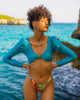 Topical Storm Long Sleeve Bikini