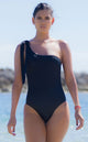 Black swimsuit by Salitre Swimwear